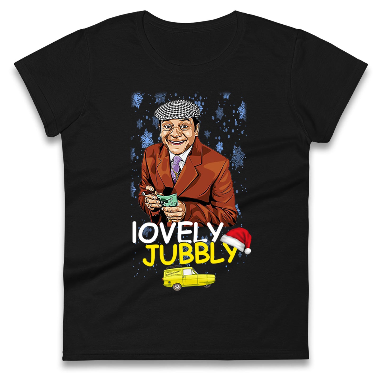 Del Boy Christmas Ladies T Shirt