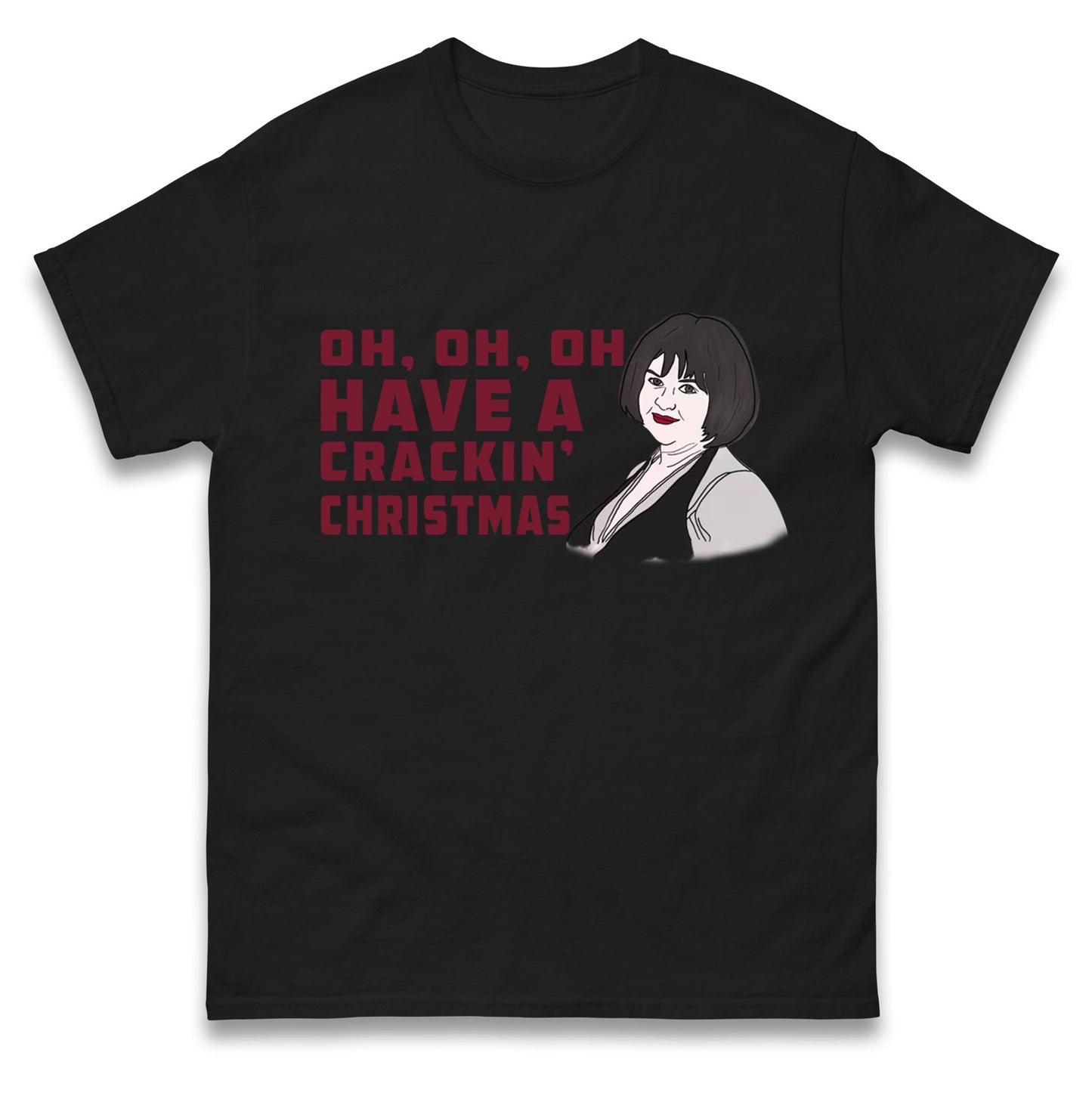 Oh My Crackin Christmas Nessa Gavin And Stacey t shirt