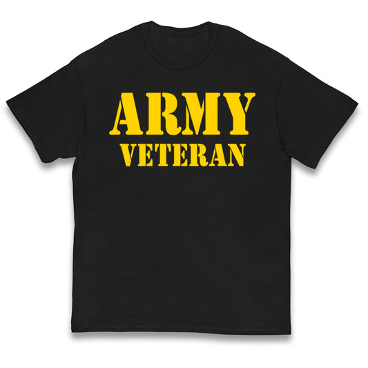 Army Veteran Kids T Shirt 
