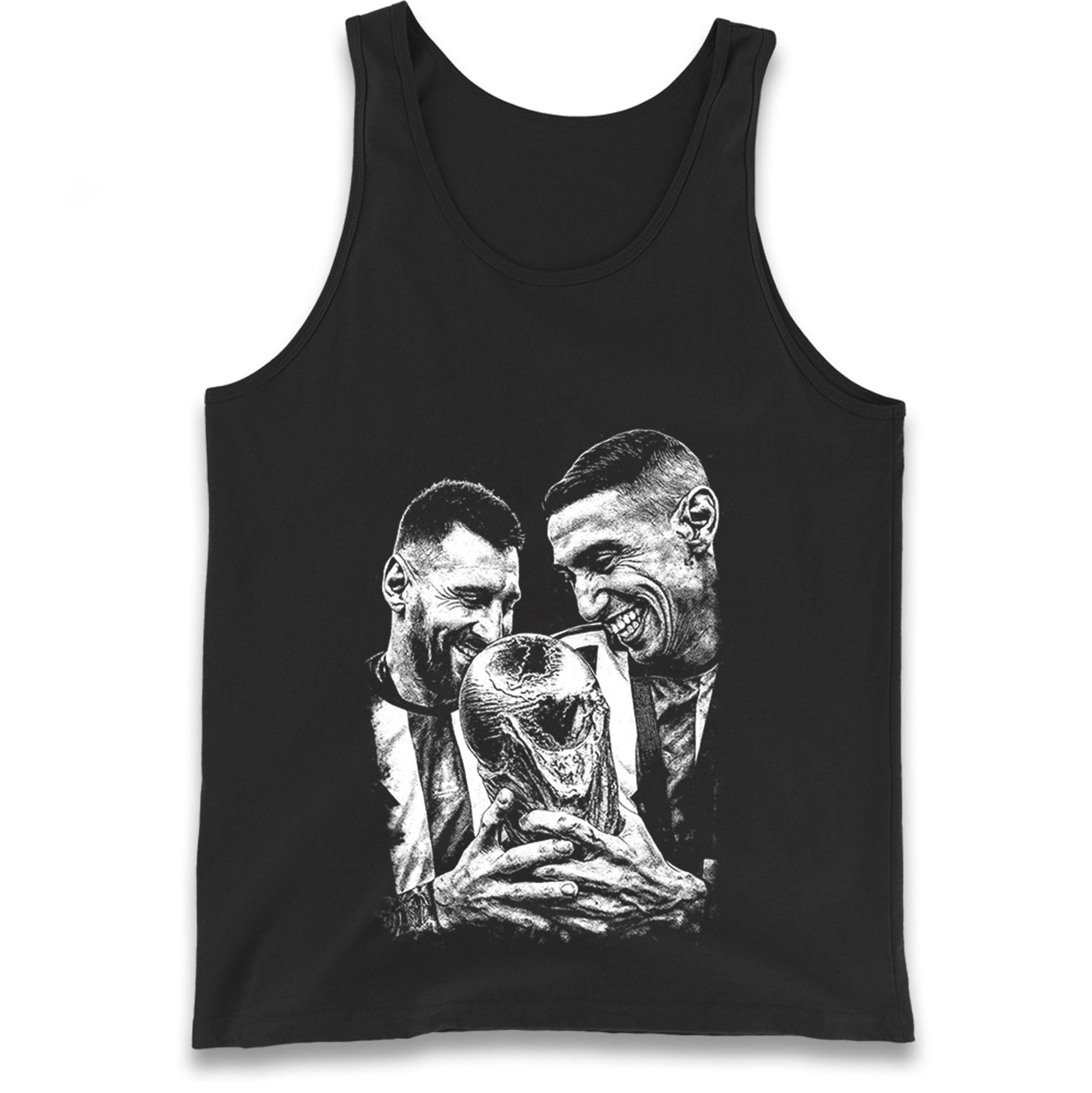 Lionel Messi Angel Di Maria Tank Top