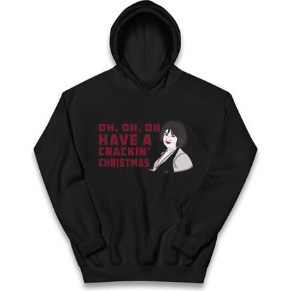 Oh My Crackin Christmas Nessa Gavin And Stacey Kids Hoodie