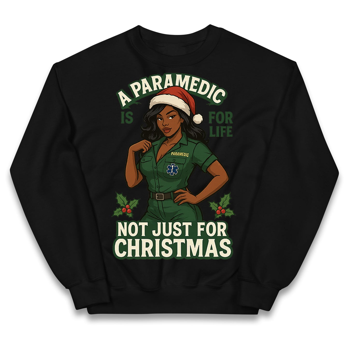 Paramedic Christmas Kids Jumper