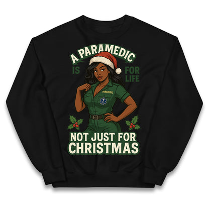 Paramedic Christmas Kids Jumper