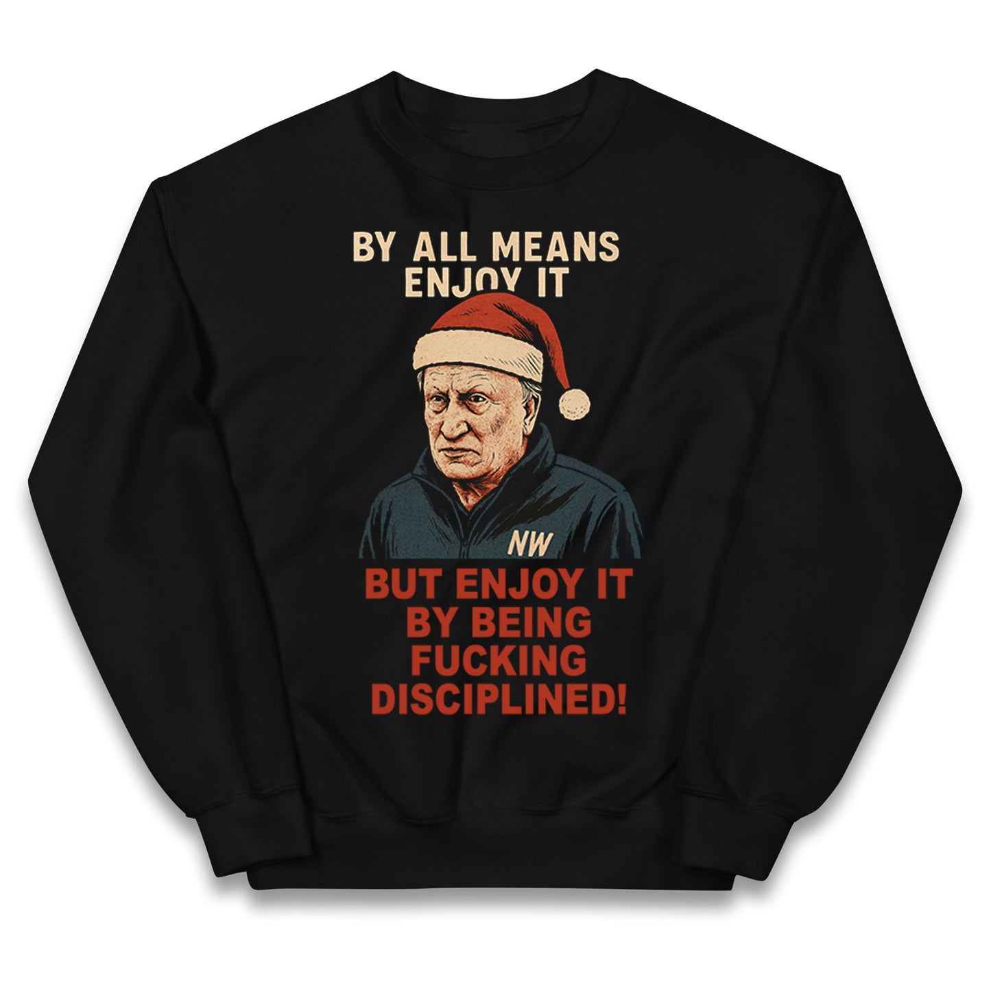 Neil Warnock Christmas Kids Jumper 