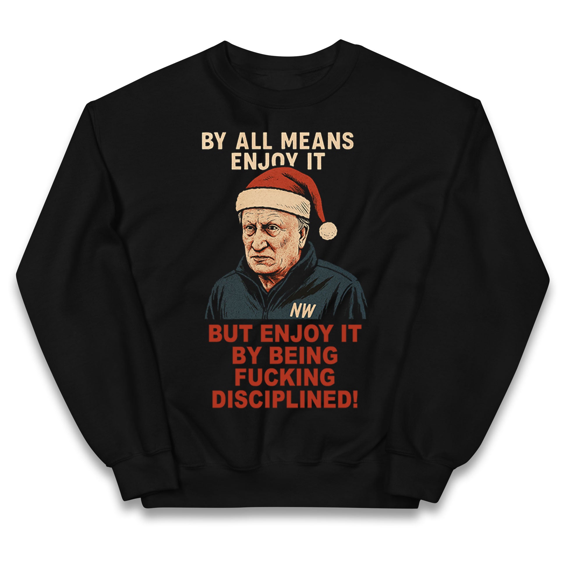 Neil Warnock Christmas Kids Jumper 