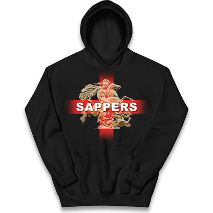 Royal Engineers Sappers England Kids Hoodie