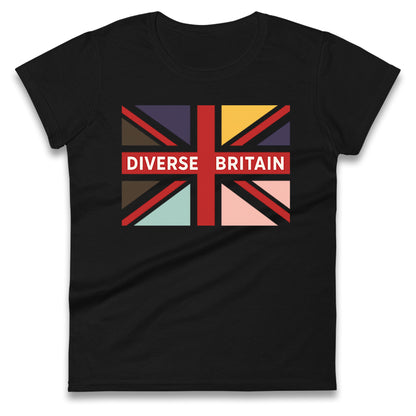 Diverse Britain Ladies T Shirt