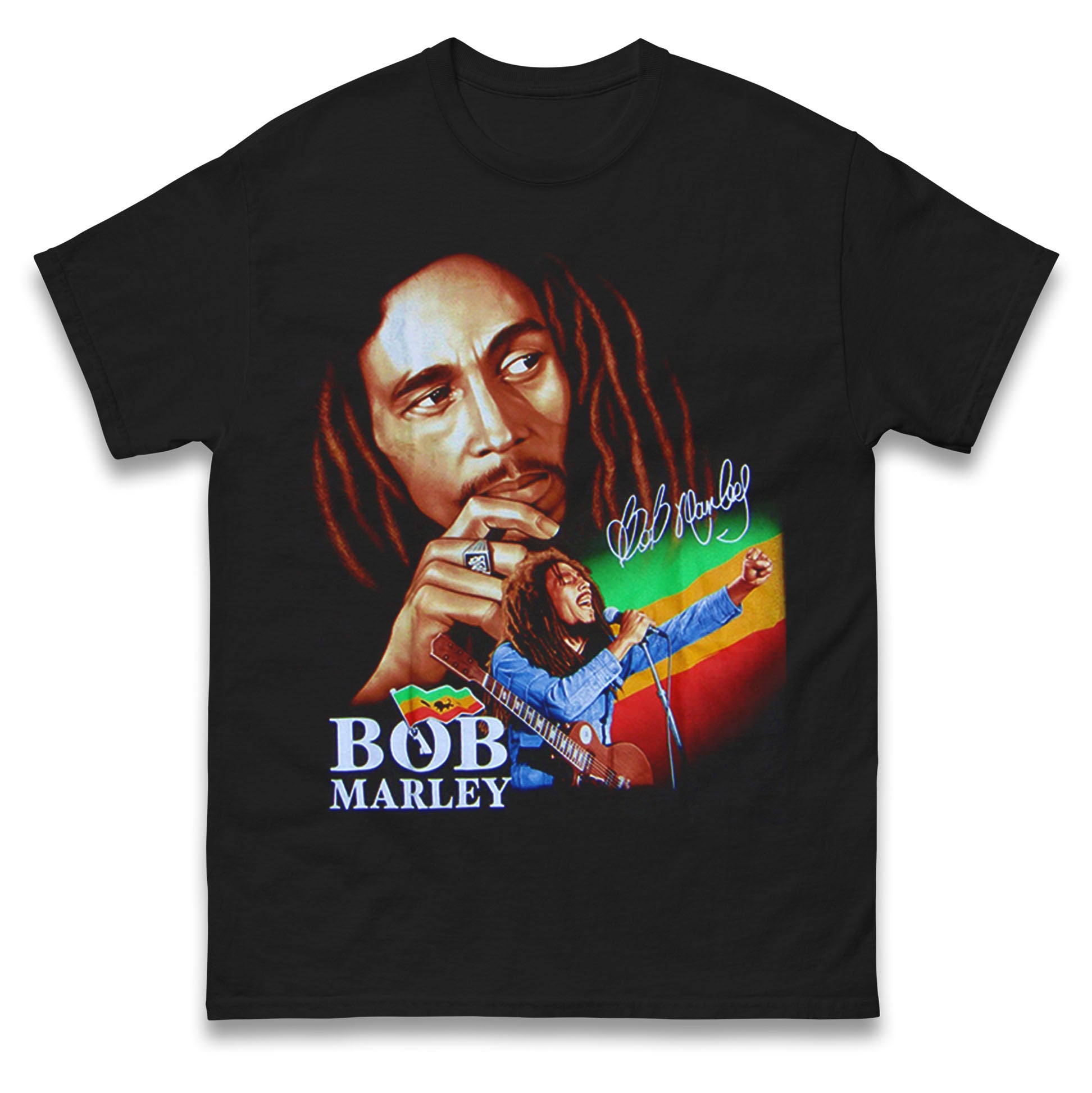 Bob Marley Iron Like A Lion T Shirt