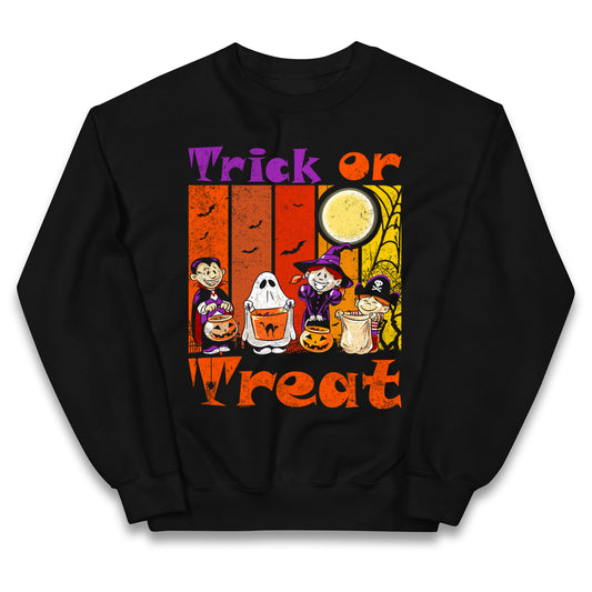 Scary Vampire Trick Or Treat Halloween Jumper
