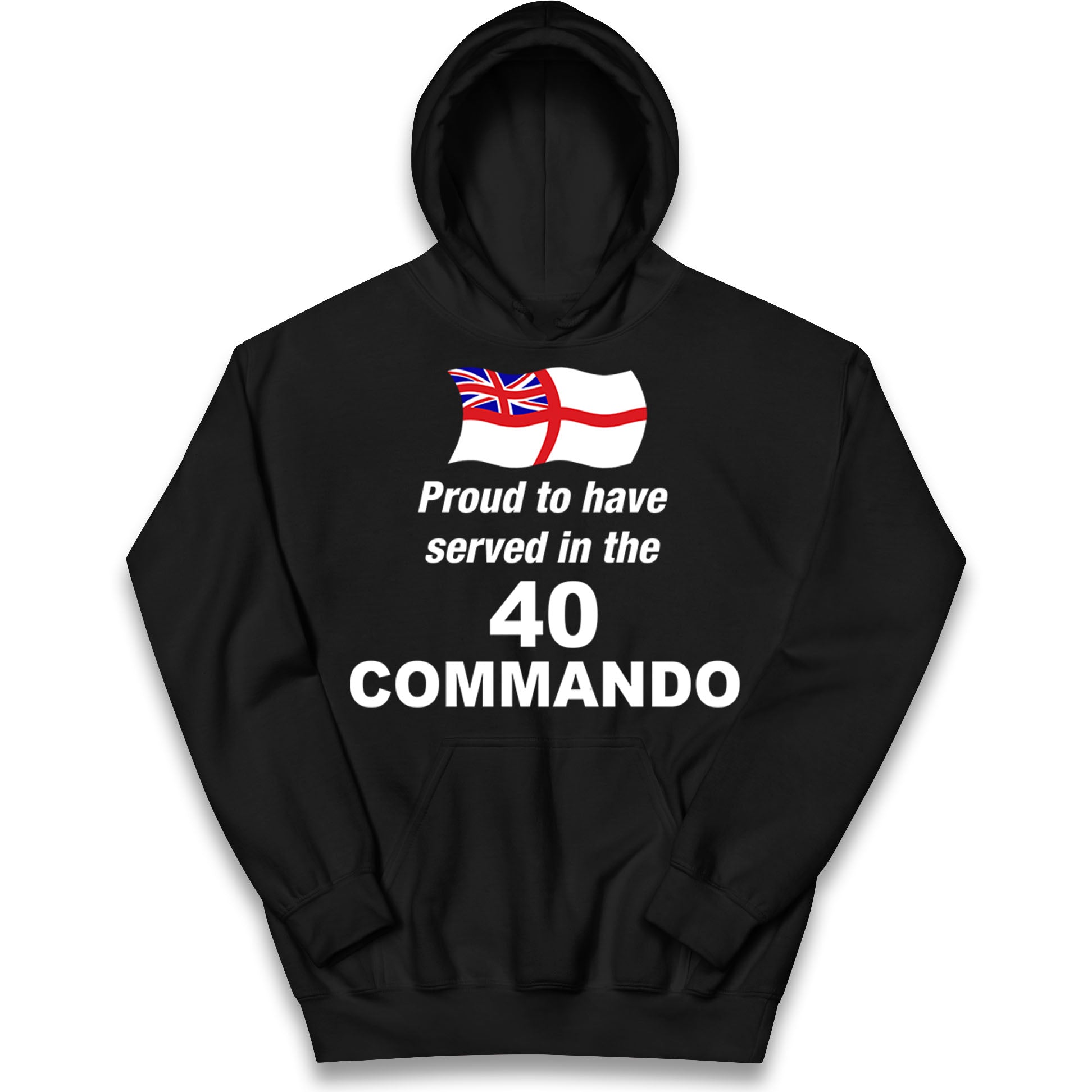 40 Commando Royal Marines Kids Hoodie