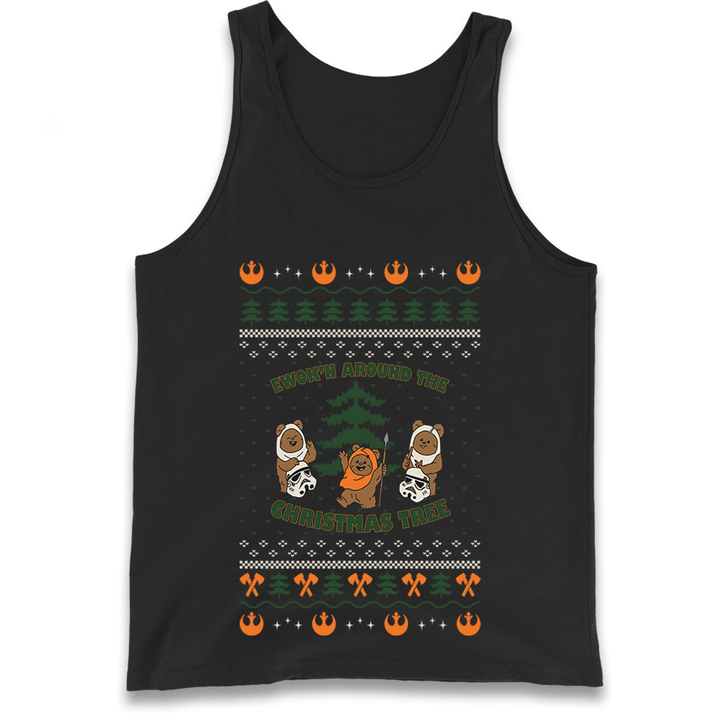 Star Wars Ewoks Christmas Tank Top