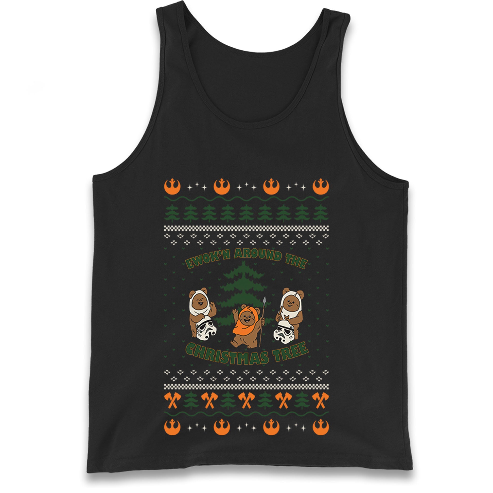 Star Wars Ewoks Christmas Tank Top