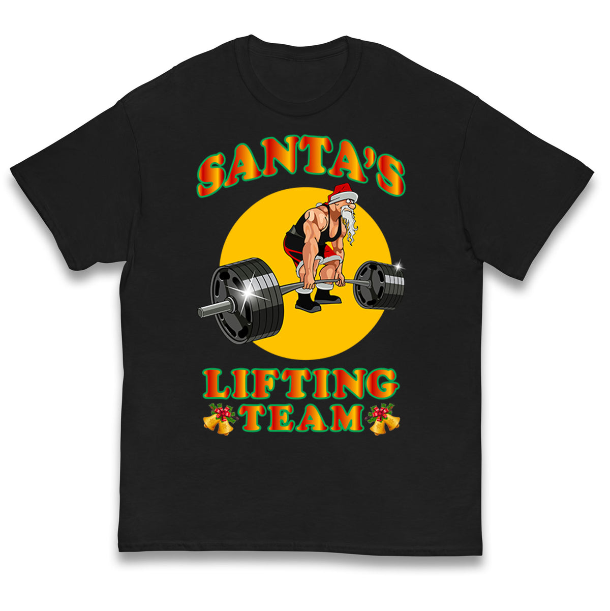bodybuilding gym christmas t shirt