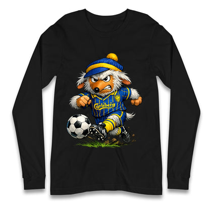 Classic AFC Wimbledon Football Longsleeve T Shirt