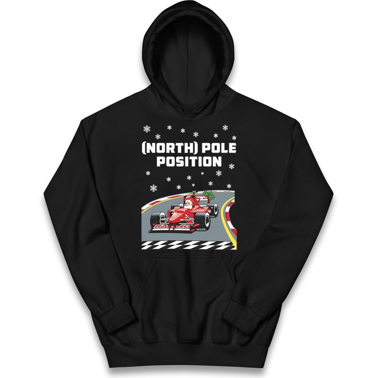 North Pole Christmas Kids Hoodie 