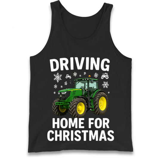John Deere Tractor Christmas Tank Top 