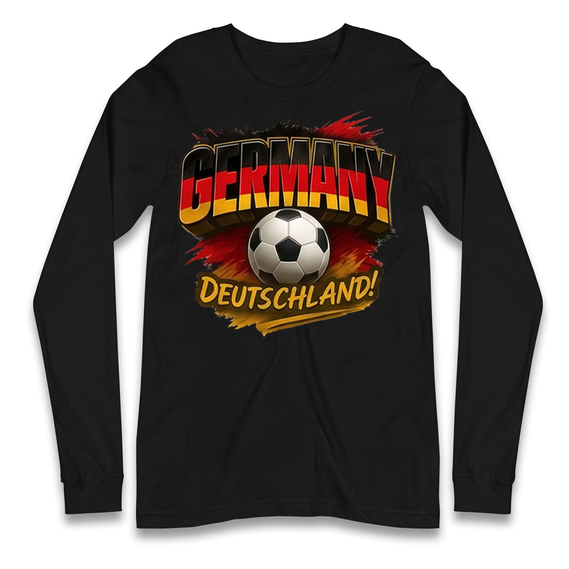 Germany Retro World Cup Longsleeve T Shirt 