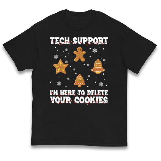 Delete Cookies Kids T Shirt