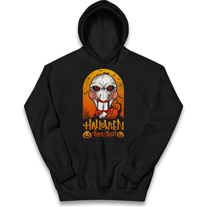 Billy The Puppet Saw Halloween Kids Hoodie
