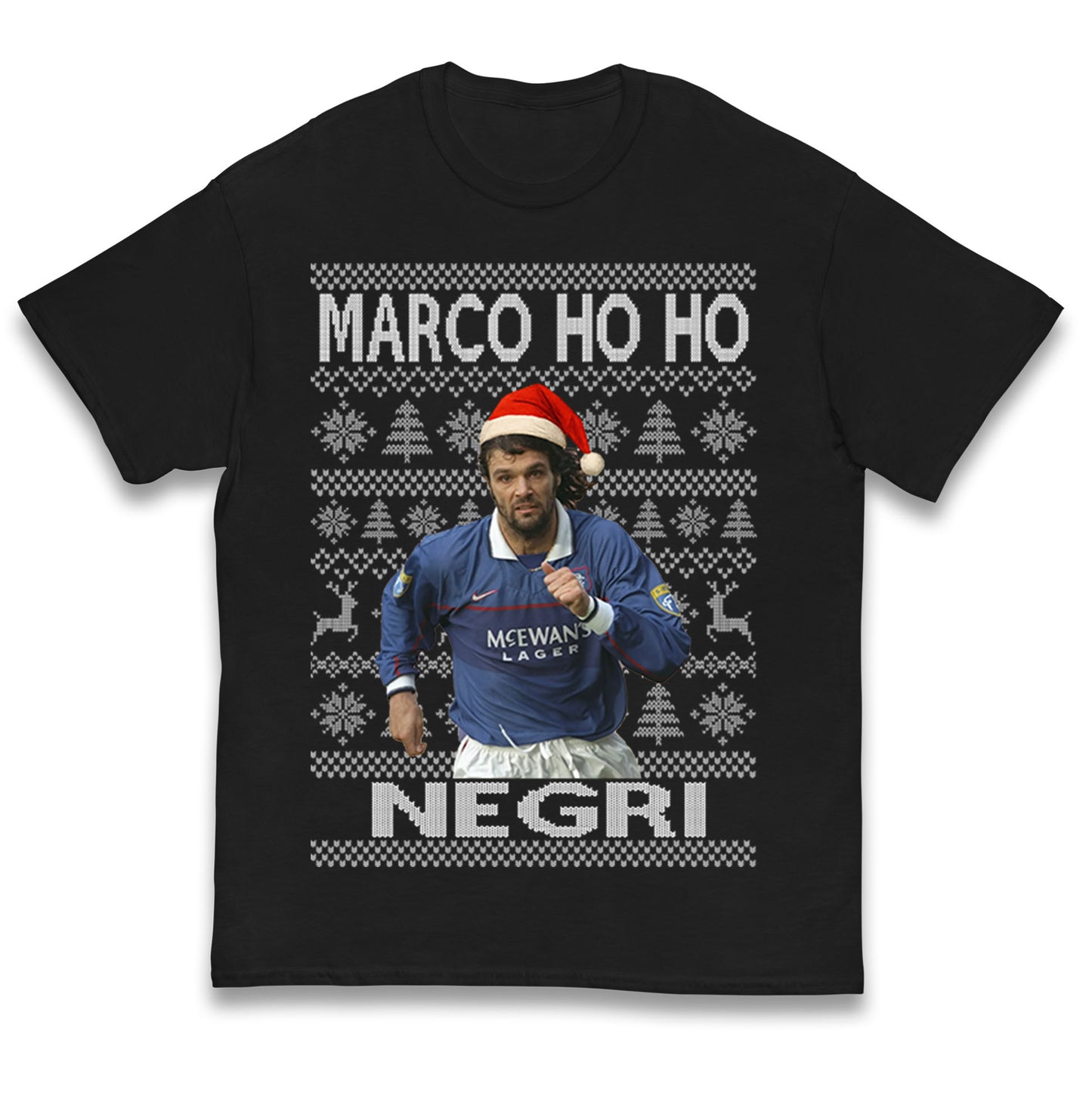 Rangers FC Christmas Kids T Shirt