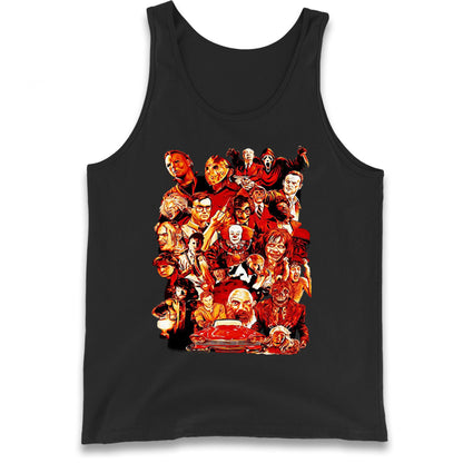 Horror Characters Halloween Tank Top