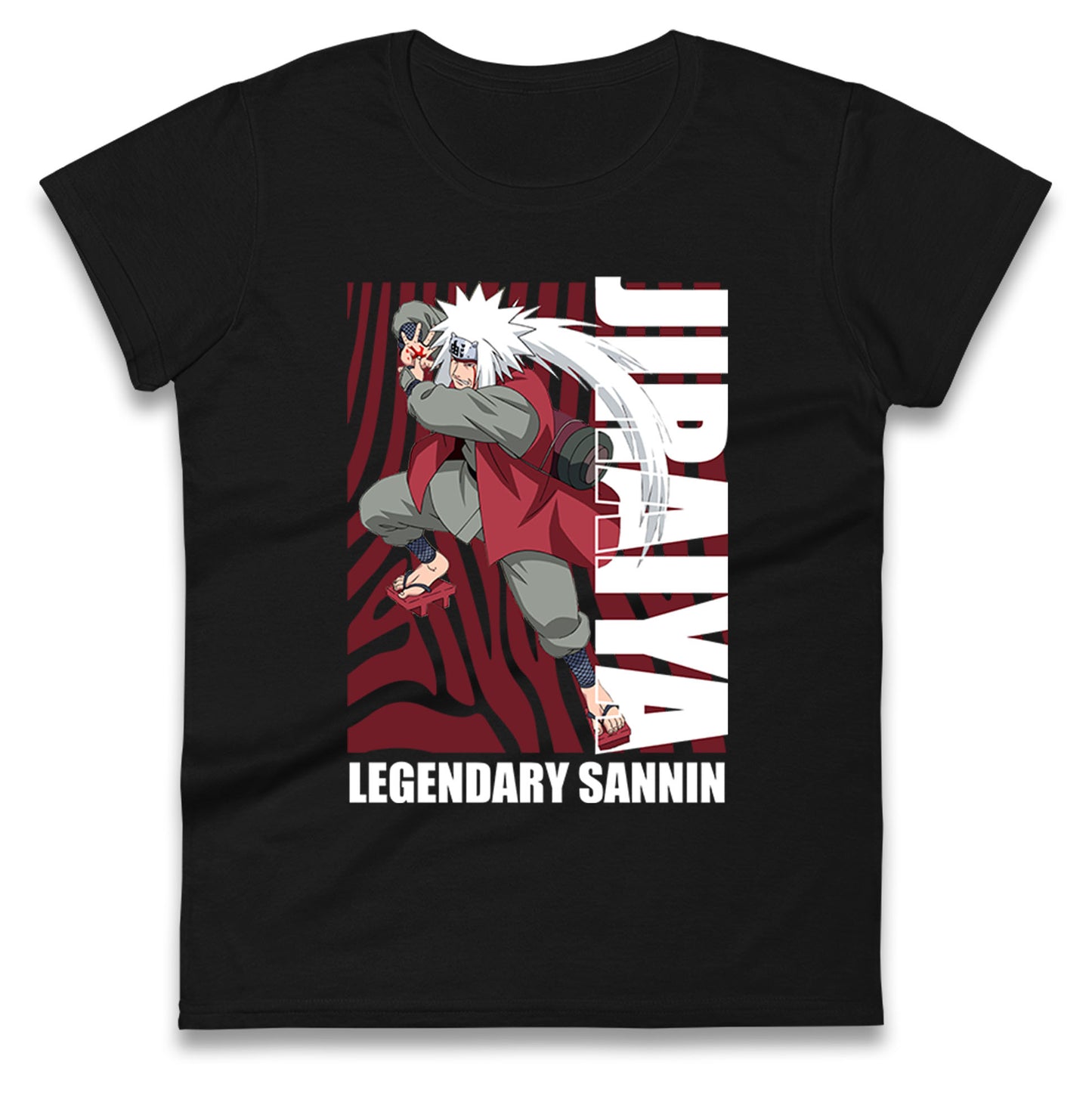 jiraiya legendary sanning womens t shirt
