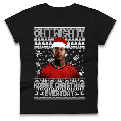 Kobbie Mainoo Christmas Ladies T Shirt