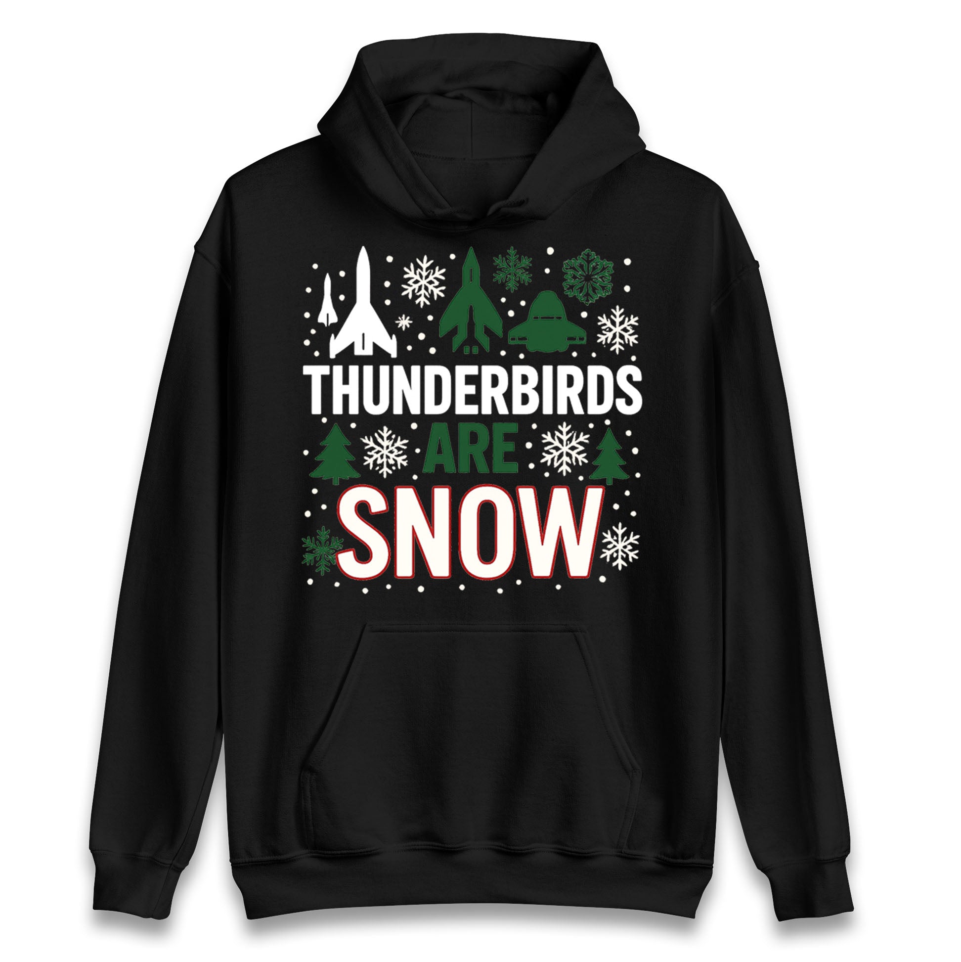 Thunderbirds Christmas Hoodie