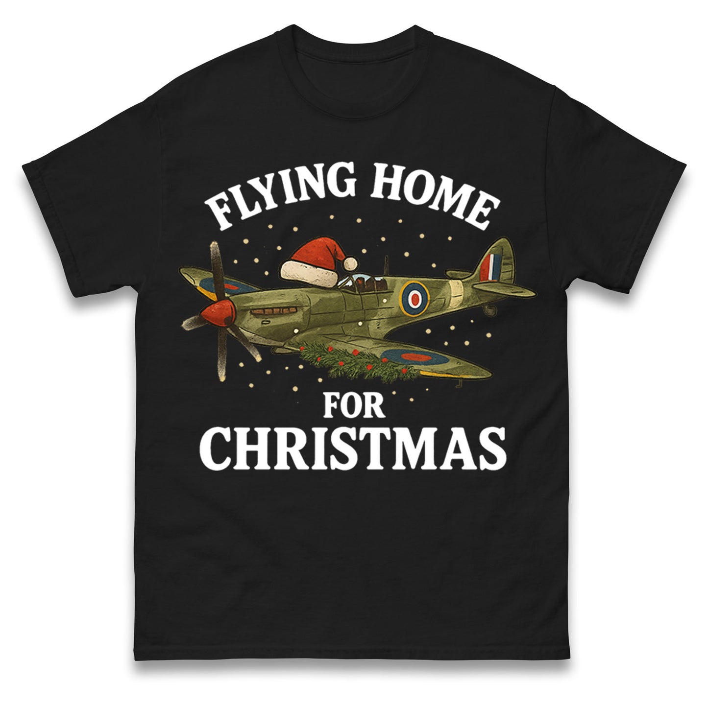 Spitfire Christmas T Shirt