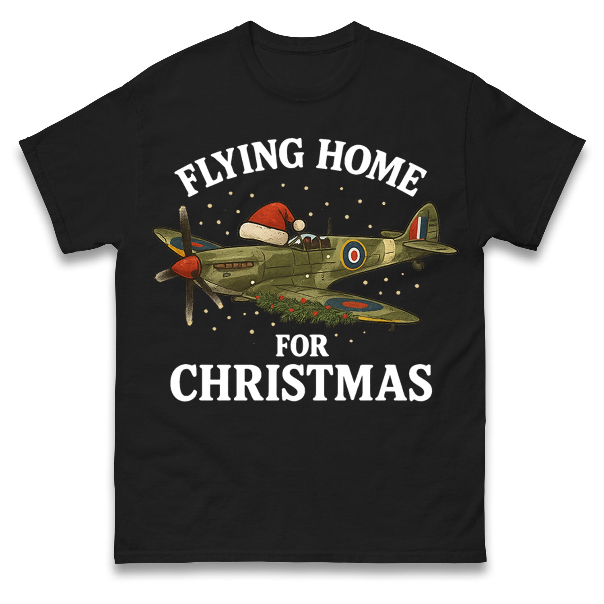 Spitfire Christmas T Shirt