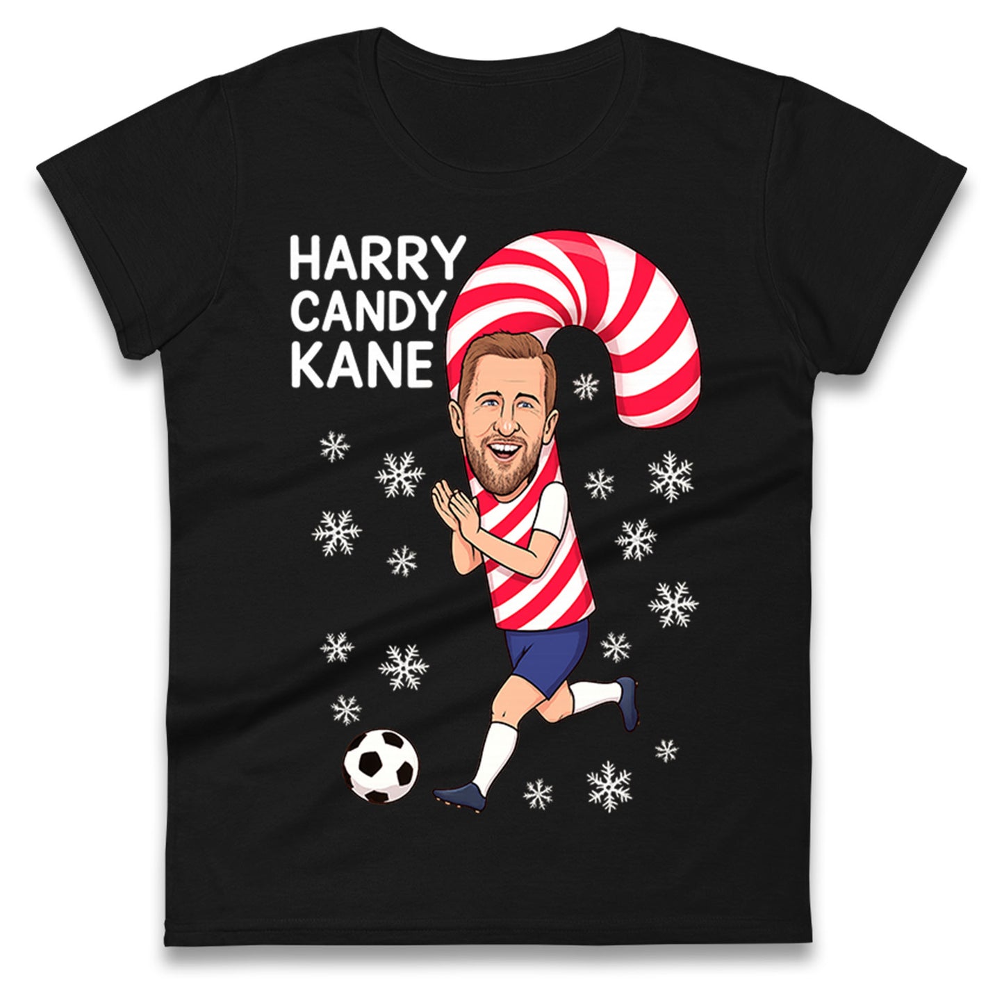 Harry Kane Christmas Ladies T Shirt