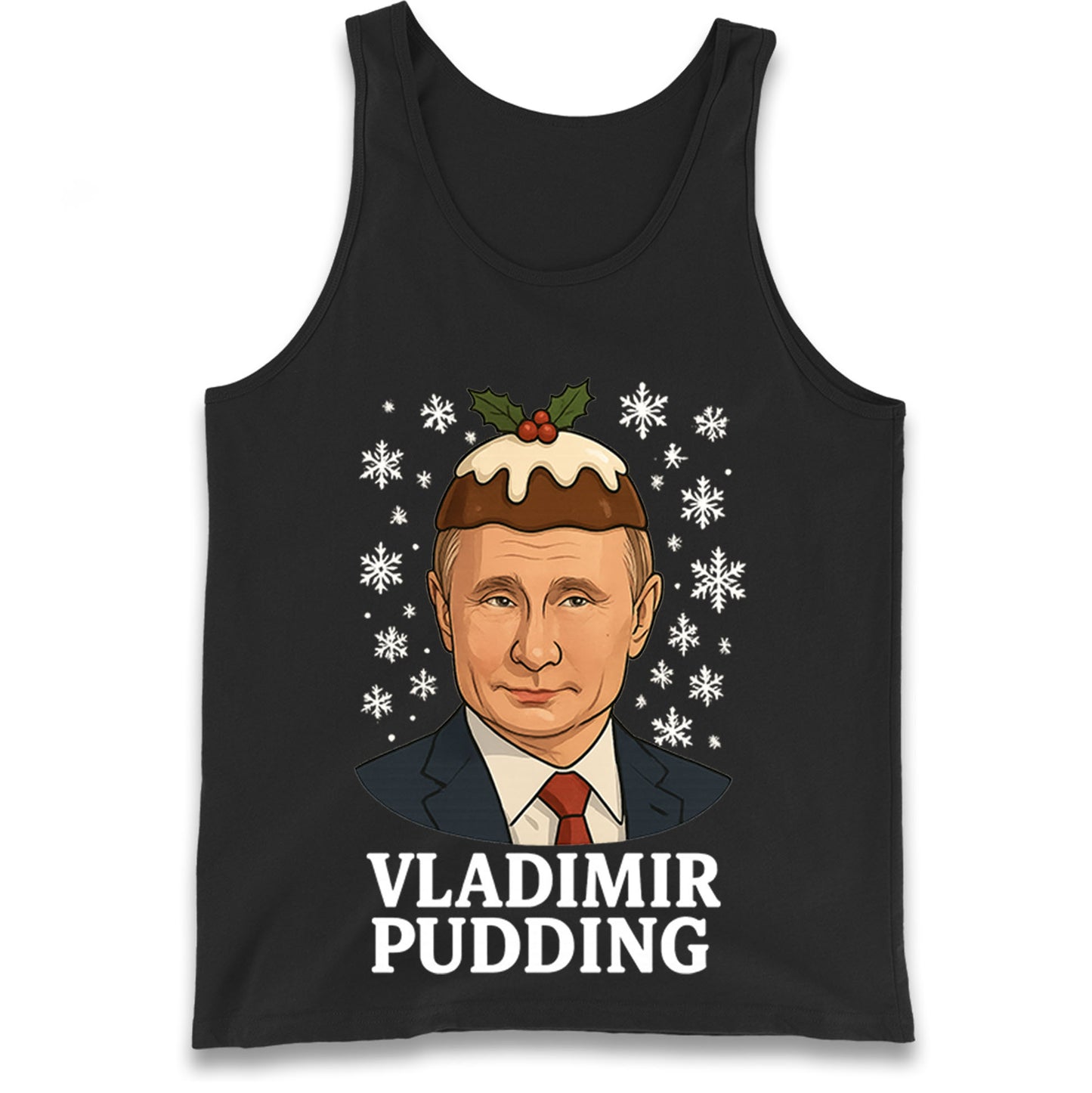 Vladimir Putin Christmas Tank Top