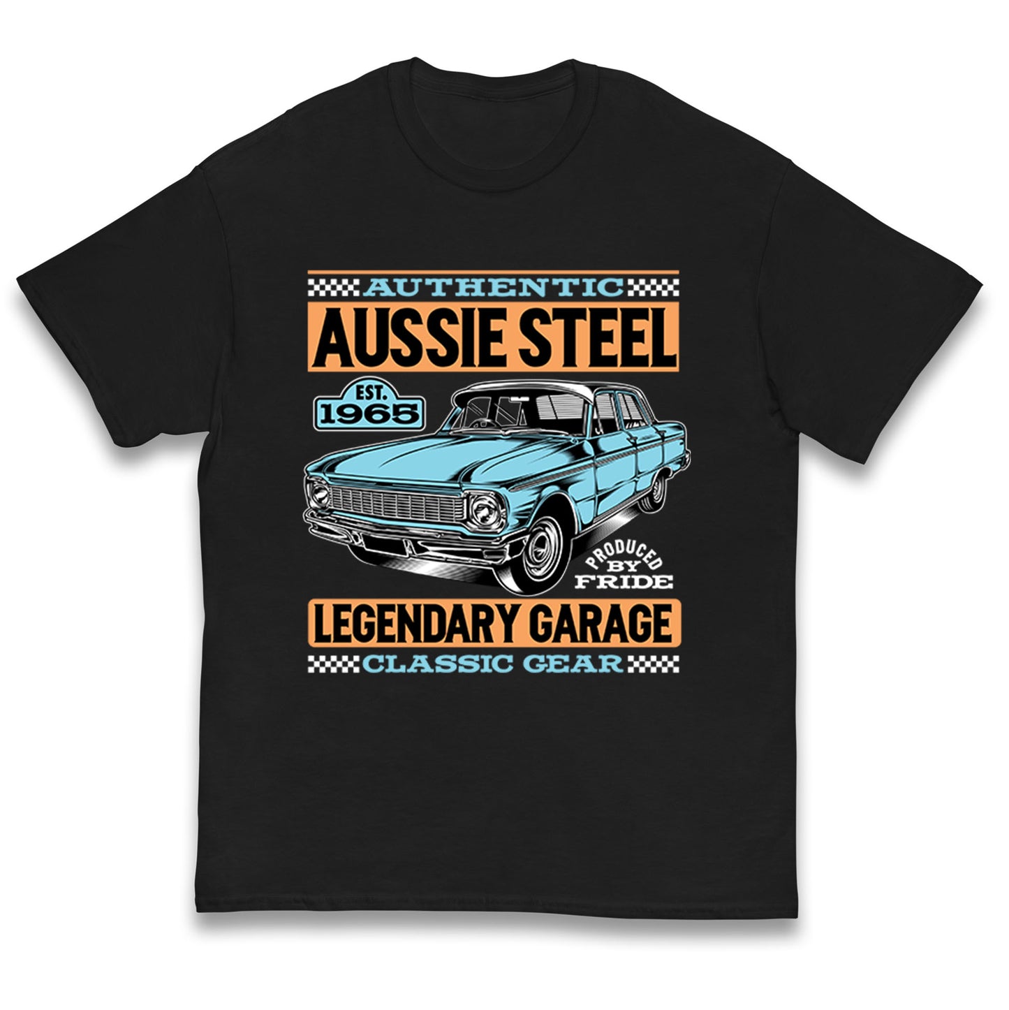 Authentic Aussie Steel Kids T Shirt