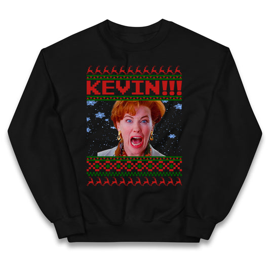 Home Alone kevin Christmas Kids Jumper