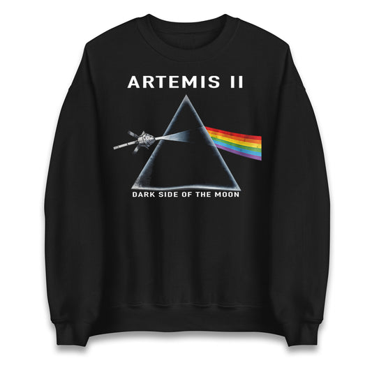Artemis II Dark Side Of The Moon Pink Floyd Jumper 