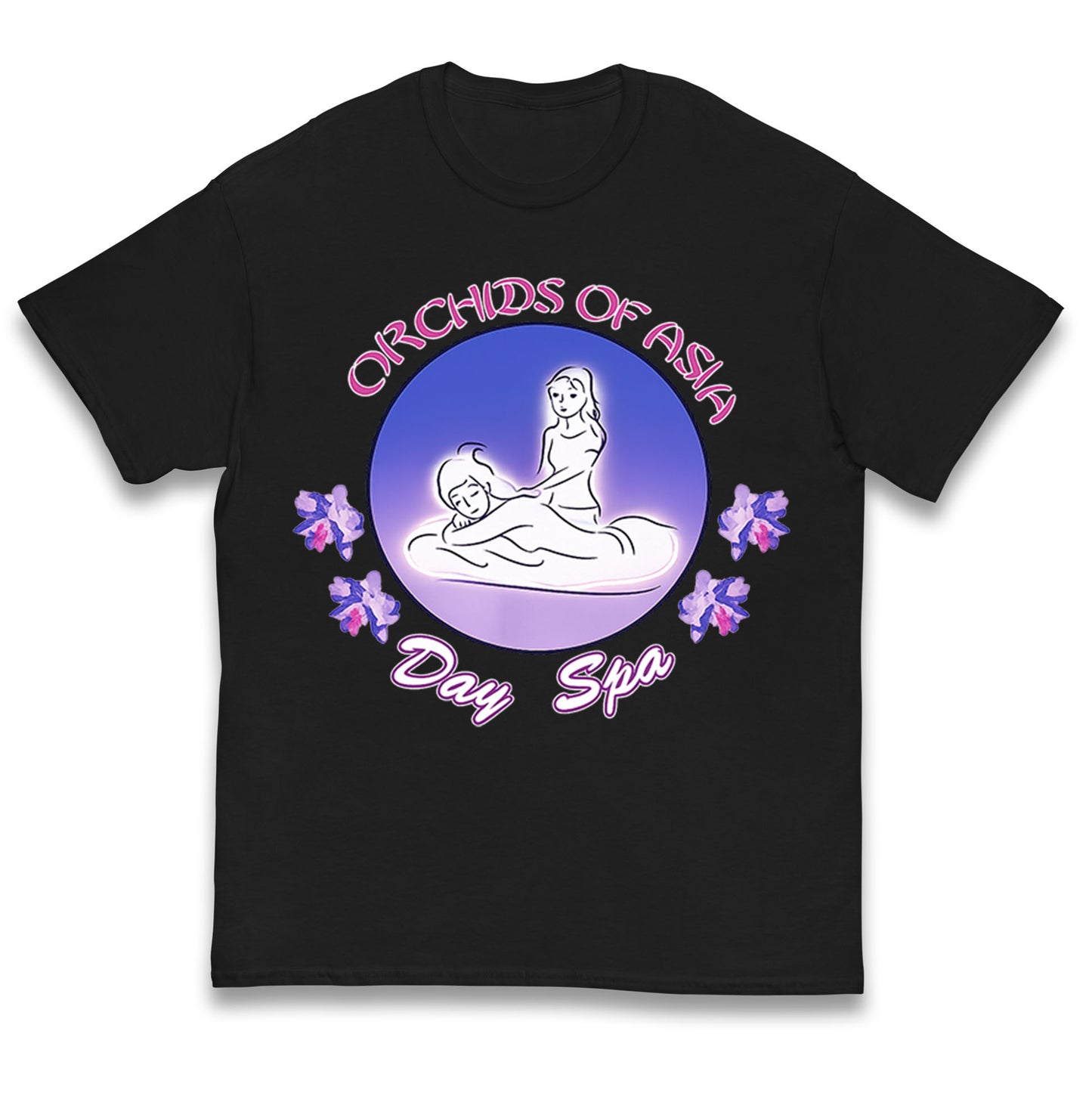 Orchids of Asia Day Spa Kids T Shirt