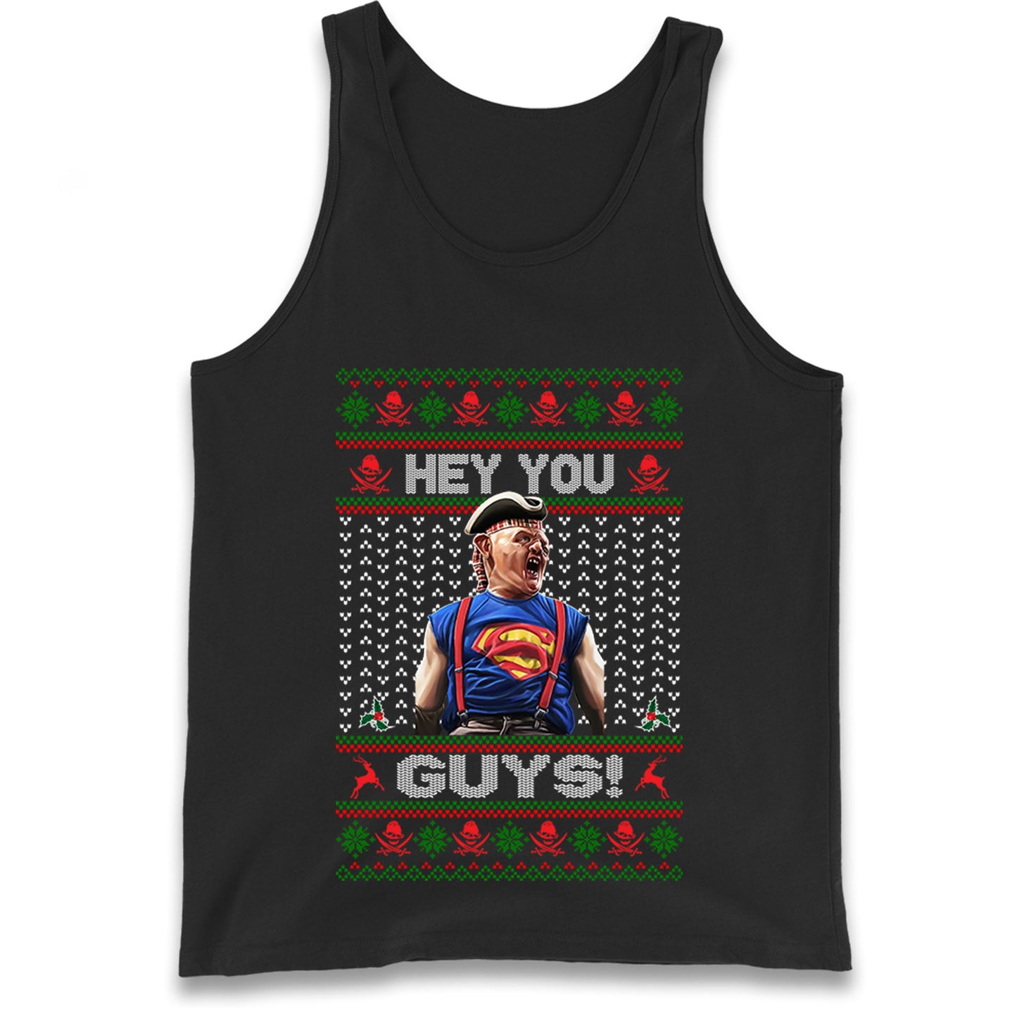 Goonies Sloth Christmas Tank Top