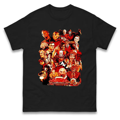 Horror Characters Halloween t shirts