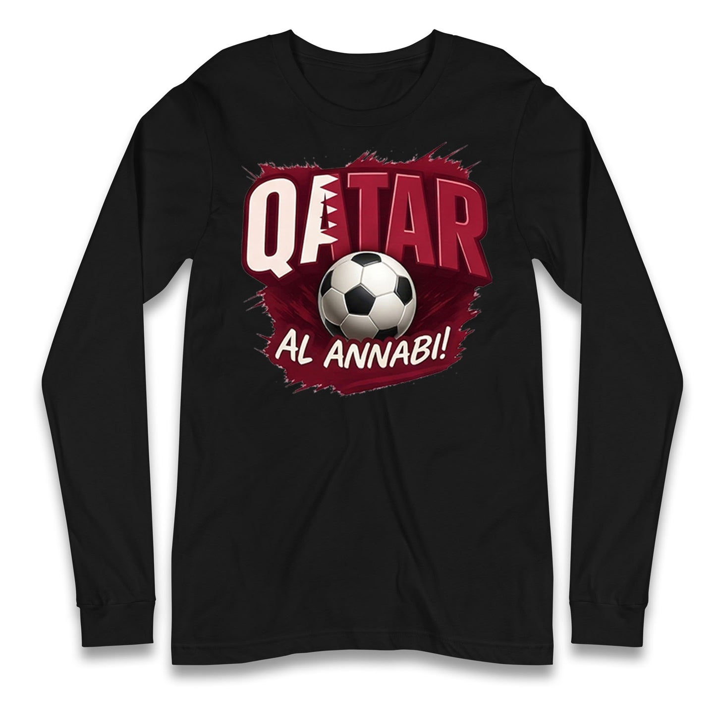 Qatar Retro World Cup Longsleeve T Shirt