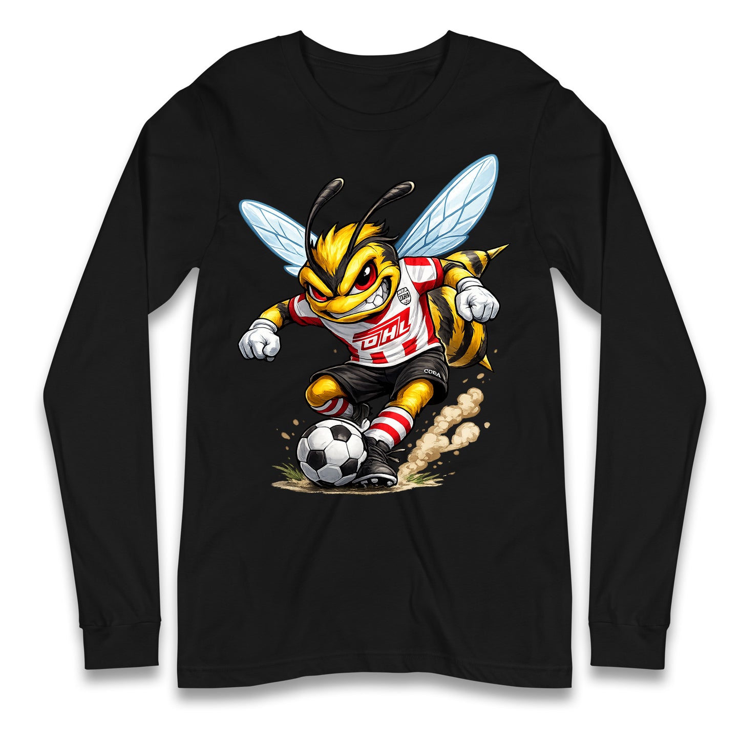 Retro Brentford FC Longsleeve T Shirt