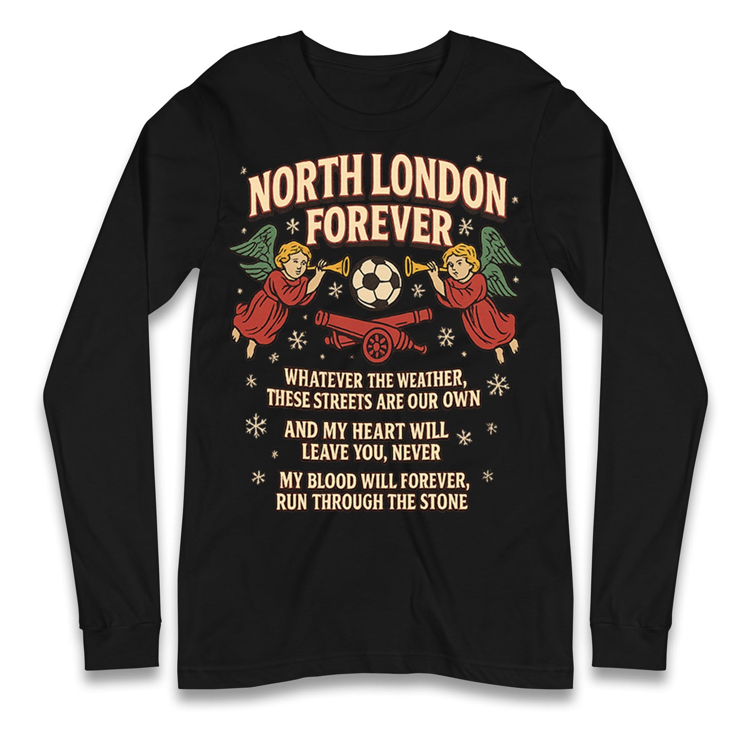 North London Forever Arsenal Christmas Long Sleeve Shirt