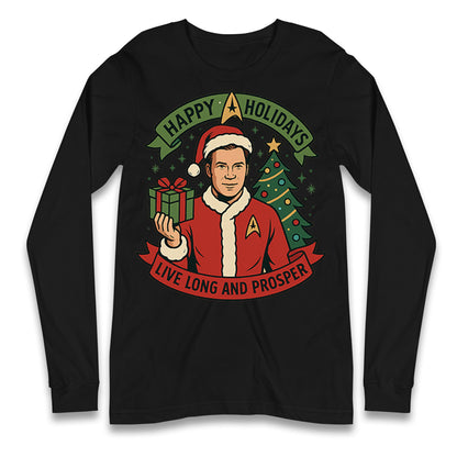 Star Trek Christmas Longsleeve T Shirt