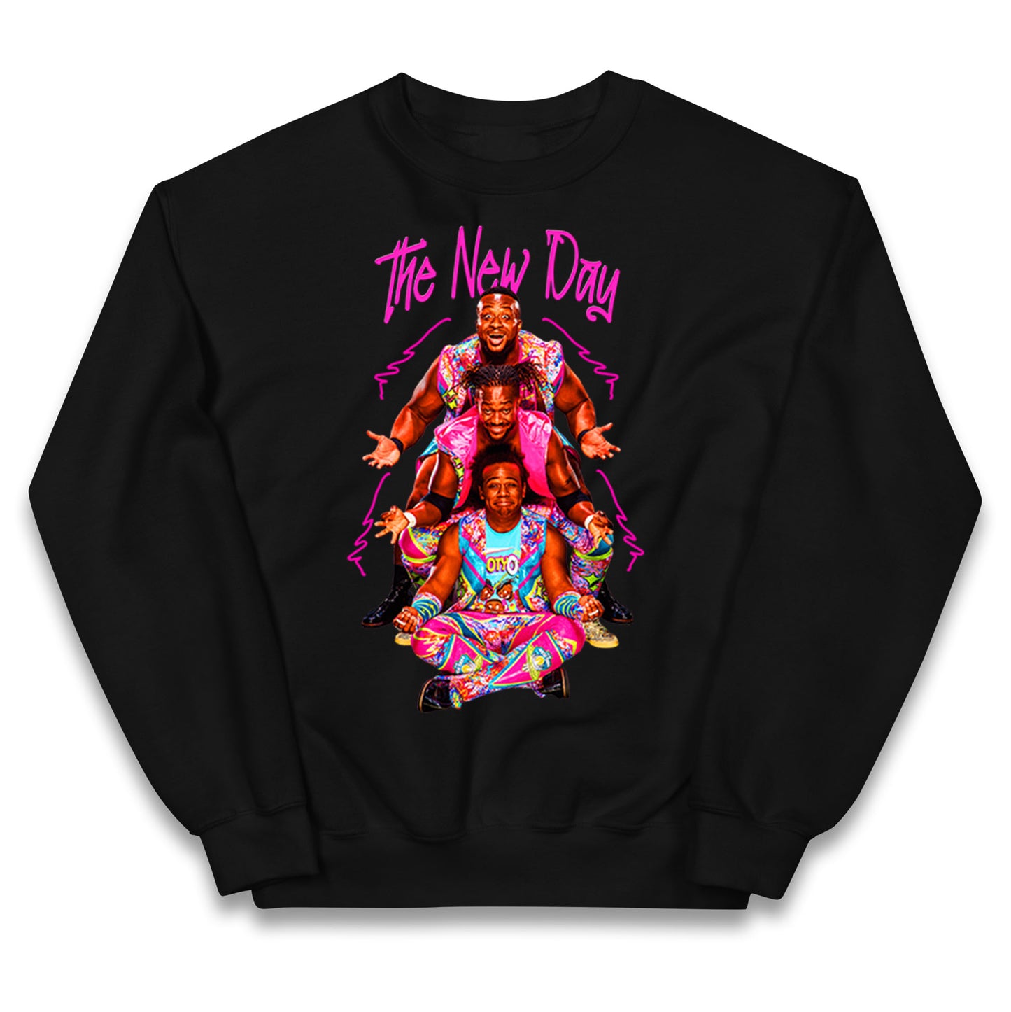 The New Day wwe Bootleg Kids Jumper