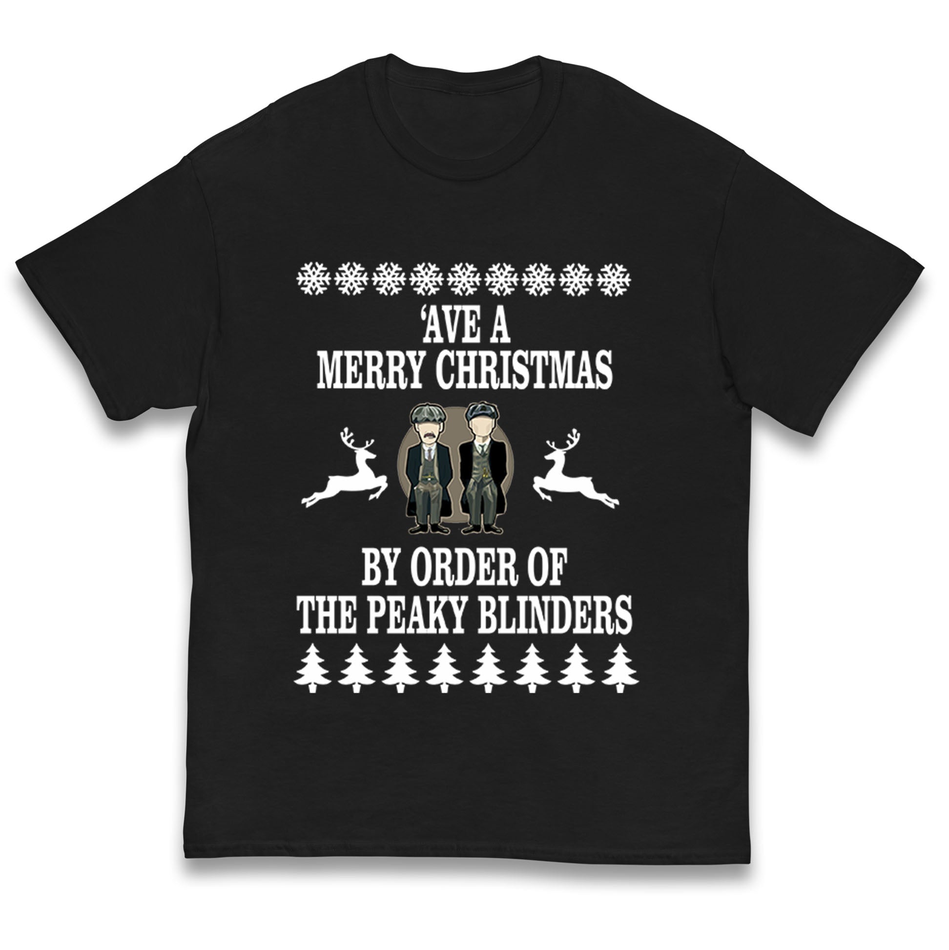 Peaky Blinders Christmas Kids T Shirt