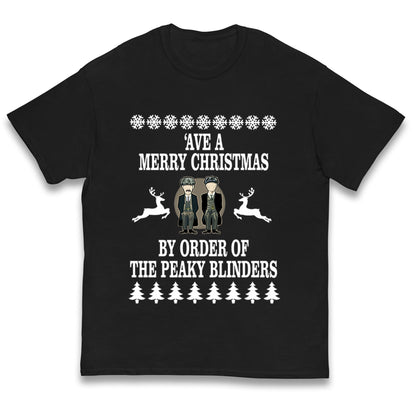 Peaky Blinders Christmas Kids T Shirt