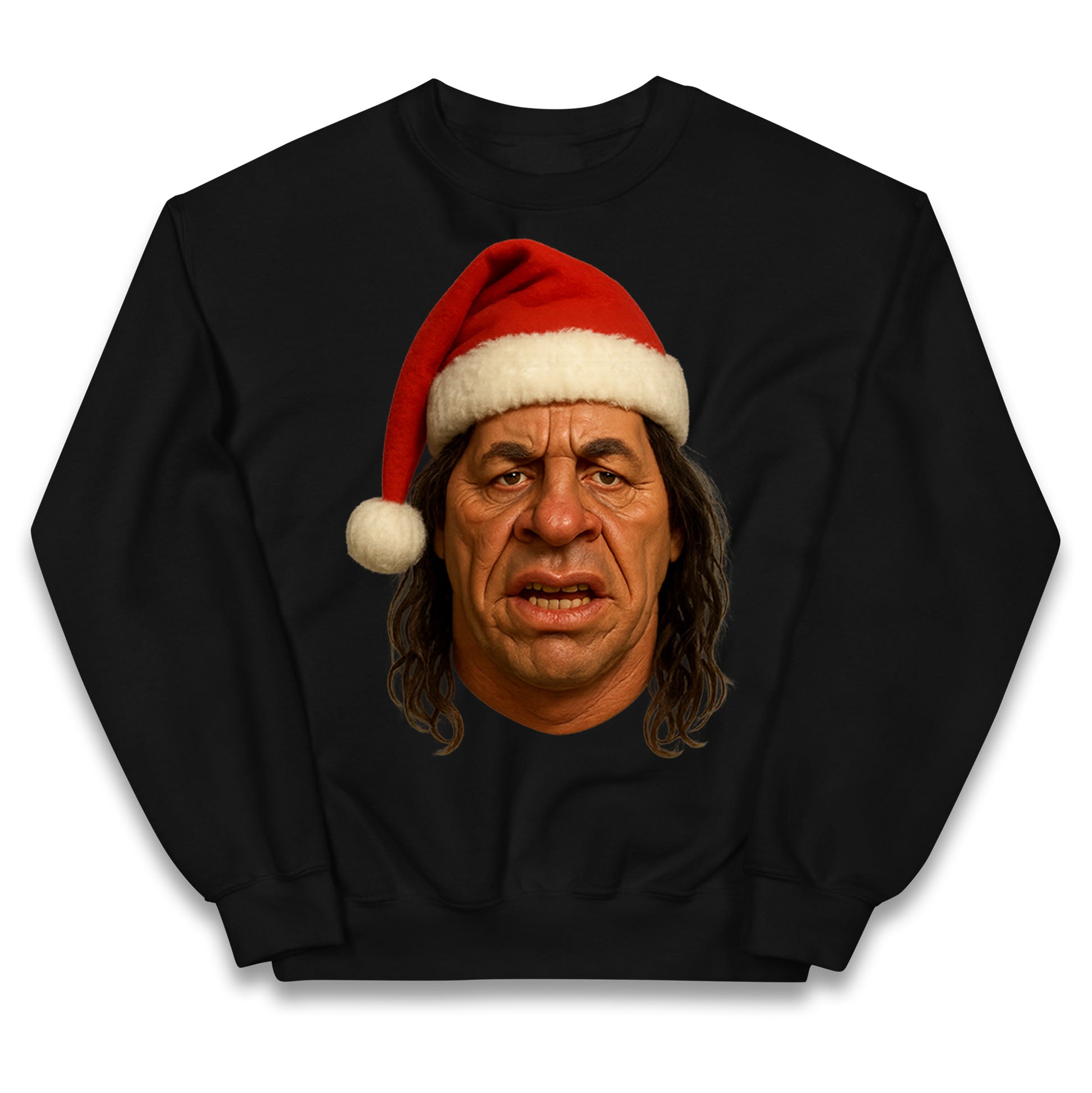 Bret Hart Christmas Kids Jumper