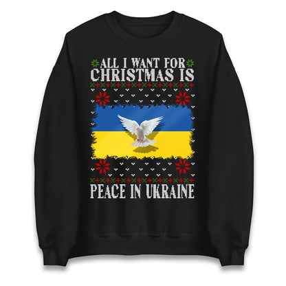 peace in ukraine sweatshirt
