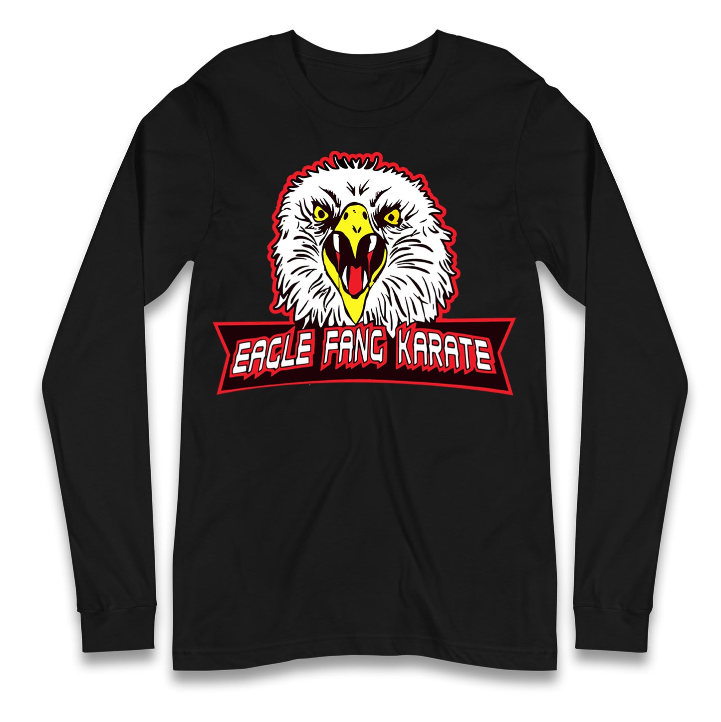 Eagle Fang Karate Cobra Kai Long Sleeve T Shirt