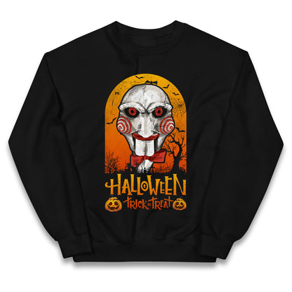Billy The Puppet Saw Halloween Kids Jumper