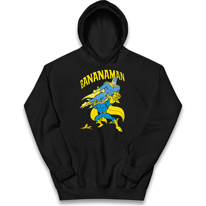 Bananaman Banana Kids Hoodie